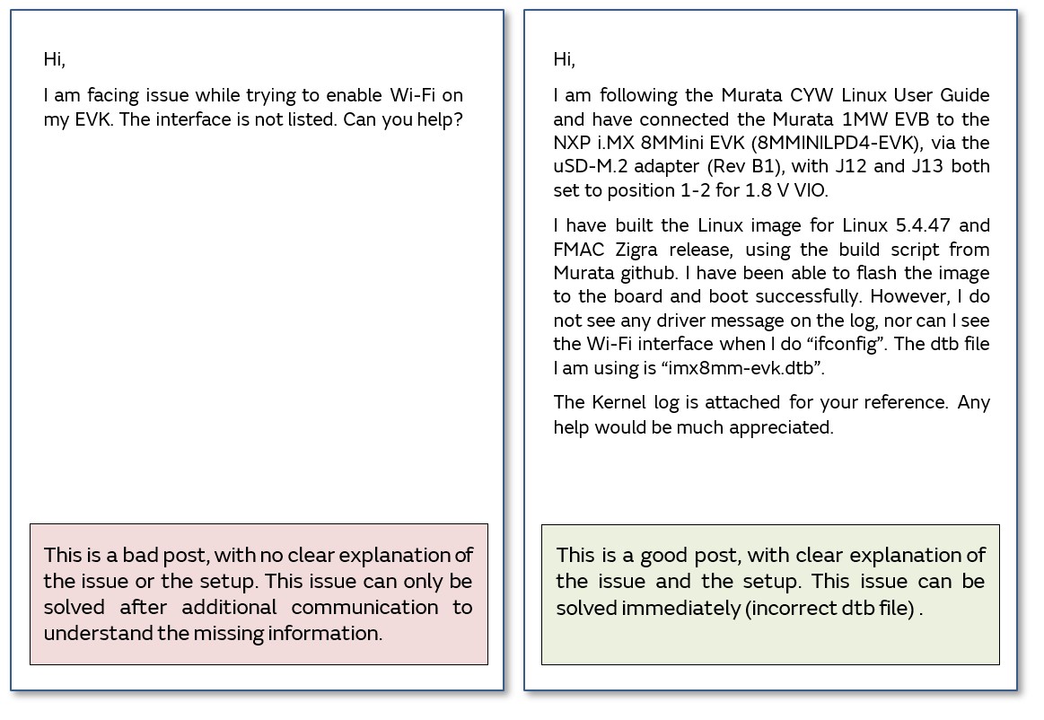Forum Posting Guidelines | Community | Murata Manufacturing Co., Ltd.
